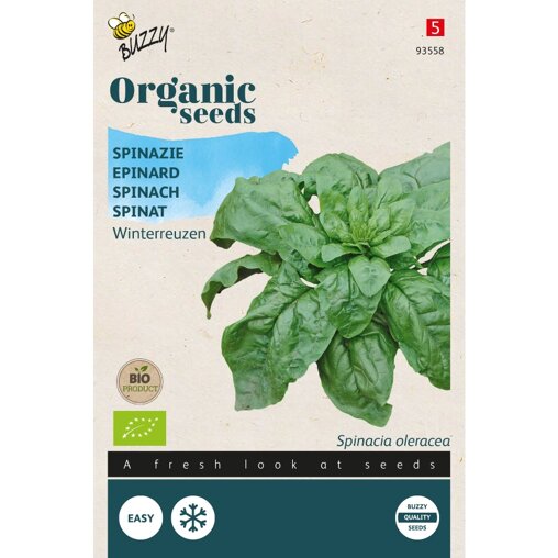 Buzzy ® BIO Spinazie Winterreuzen Voorzijde